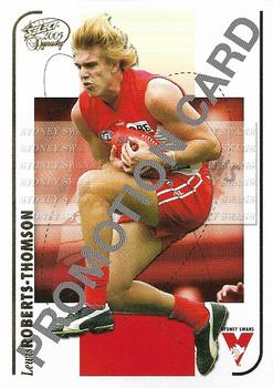 2005 Select Dynasty AFL - Promos #NNO Lewis Roberts-Thompson Front